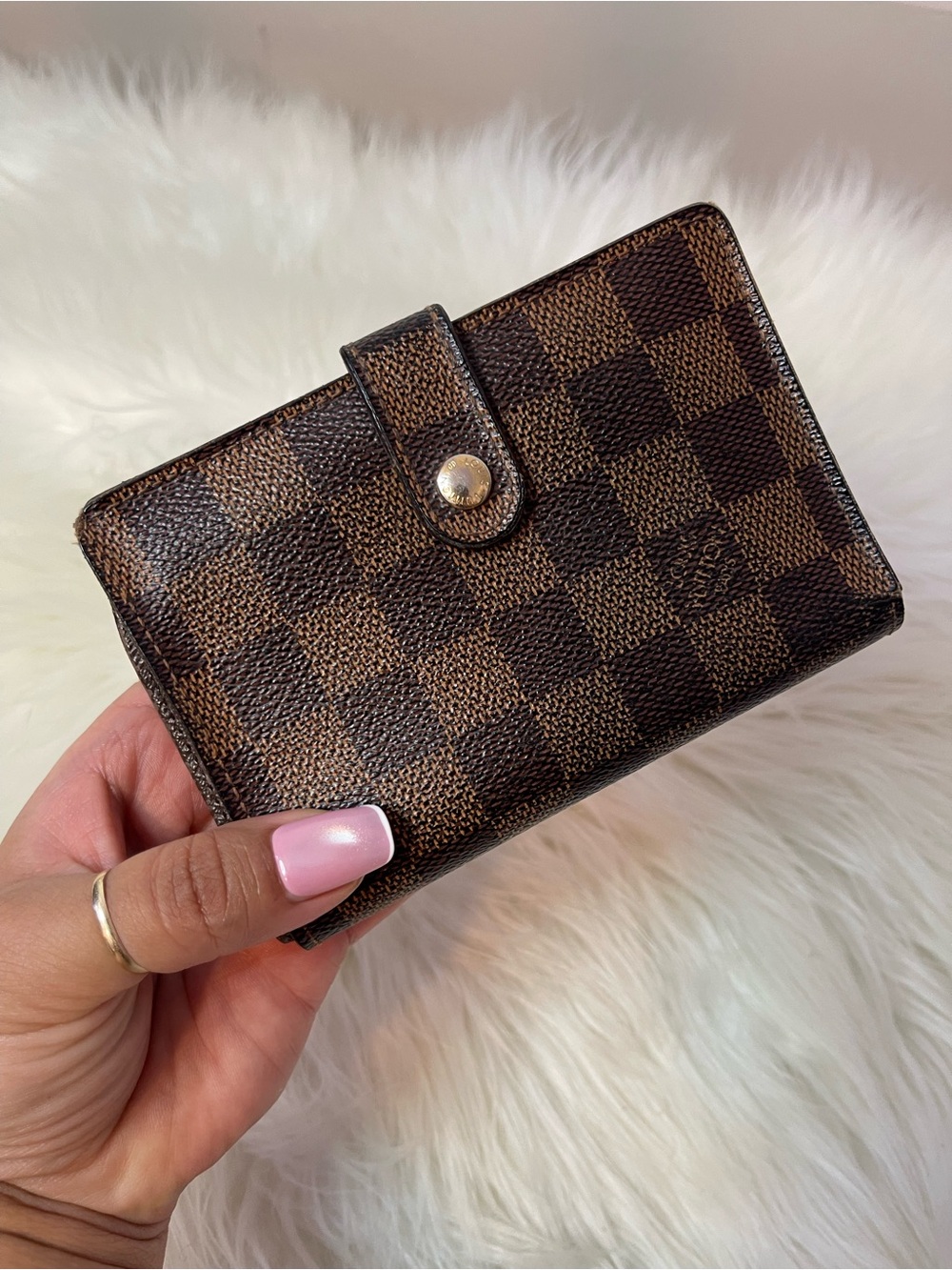 Authentic Louis Vuitton Damier Ebene Wallet